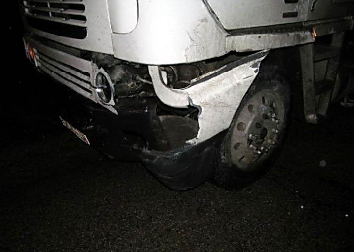 В Мошковском районе грузовик раздавил женщину