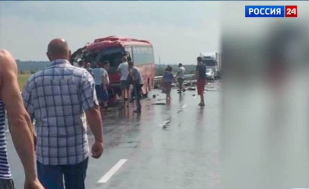 ВИДЕО: В Хабаровском крае в ДТП погибли 16 человек