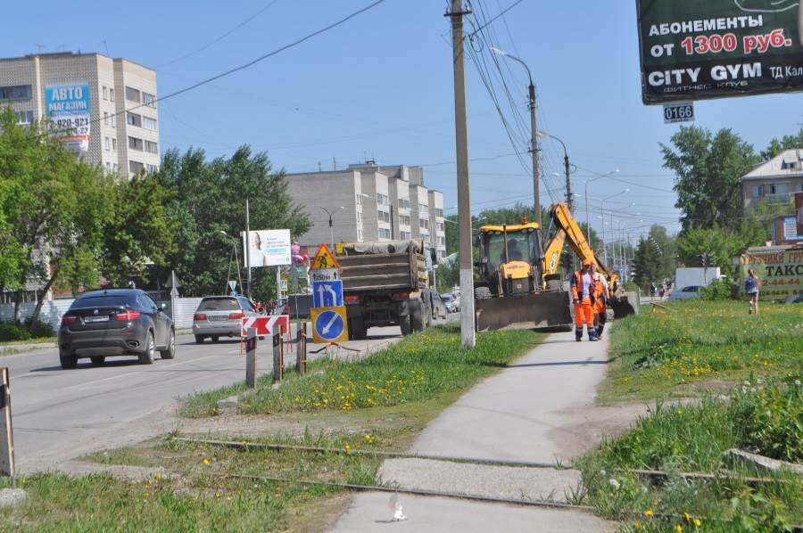 В Бердске стартовала реконструкция ул. Ленина — от переезда до Попова