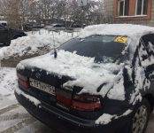 Фотофакт: Коммунальщики «припарковали» сугроб на месте для инвалидов в Бердске