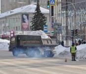 Официально: В выходные в Бердске будет проходить массовая уборка снега