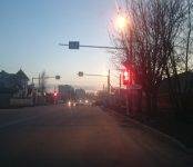 Фотофакт: Аварийно-опасный перекрёсток в Бердске отныне регулируется светофором
