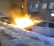 Второй автомобиль в течение двух дней подожгли неизвестные пироманы в Бердске