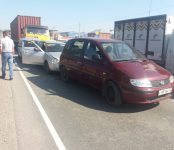 Фура устроила «паровозик» с двумя пострадавшими на трассе в Бердске