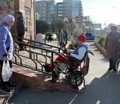 «Свидетель»: Тест-драйв на инвалидной коляске по Бердску