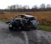 В лобовом столкновении на трассе Р-254 погиб 46-летний водитель «шестёрки» из Омска