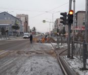 Под угрозой жизнь пешеходов на перекрёстке в Бердске 