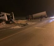 В тройном ДТП на трассе Р-256 в Черепановском районе погиб 35-летний водитель ГАЗели