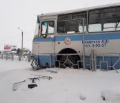 Курсант автошколы на автобусе сбил женщину на пешеходном переходе в Бердске