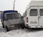 Четыре пассажирки 11-й маршрутки пострадали в ДТП в Бердске 