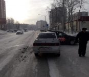 Таксист попал в ДТП на Красной Сибири в Бердске