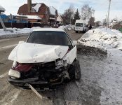 Междугородняя маршрутка с пассажирами попала в ДТП в Бердске