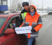 На Черепановском посту ГИБДД автоинспекторы провели мероприятие «Скорость – не главное!»