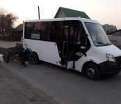 Пьяный на трёхколёсном мотоцикле таранил маршрутку в Бердска
