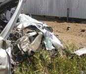 В столкновении с КамАЗом погиб водитель легковушки на трассе под Новосибирском