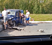 Два человека погибли в ДТП на трассе Р-256 в Черепановском районе