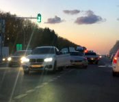 Устроила массовое ДТП жительница Искитима на Toyota Opa на трассе в Бердске