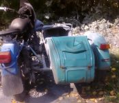 Пожилой мотоциклист погиб в Новосибирской области