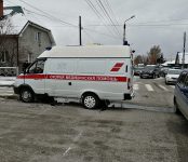 Бердская скорая помощь попала в аварию на перекрёстке в Бердске