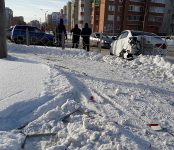 Как произошло жёсткое ДТП на аварийно-опасном перекрёстке в Бердске (видео)