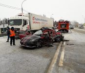 Водитель спортивной «Мазды» погиб на трассе в Бердске