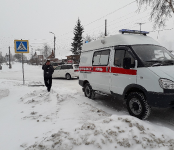 «Тойота Калдина» сбила пенсионера на переходе в Бердске