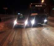 Междугородный автобус из Усть-Каменогорска устроил тройное ДТП в Бердске