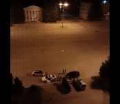 Музыкальный клип сняли бердчане в 23.55 на главной площади Бердска