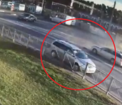 Тройное ДТП с четырьмя пострадавшими в Бердске: как оно произошло, показала видеозапись камеры