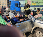 Пьяный на «Филдере», госномер Н 910 ТН, 154 регион, устроил тройное ДТП у вокзала в Бердске и уехал с места происшествия