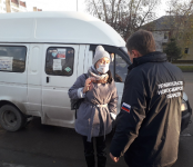 Проверили соблюдение масочного режима в маршрутках и автобусах Бердска представители минтранса НСО