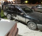 «Хонда Аккорд» протаранила «Ниссан Вингроуд» возле парковки у ДК «Родина»