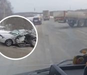 Житель Черепаново чудом выжил в лобовом ДТП с фурой на  трассе Р-256