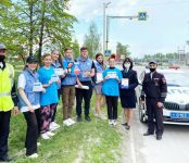 Инициативу ООН поддержали активисты-волонтеры ОДМ из Бердска и сотрудники ГИБДД региона