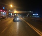 Автоледи на «Спасио» сбила пешехода рядом с надземным переходом в Бердске