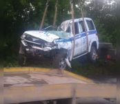 В патрульном автомобиле при погоне за мотоциклистами в Тогучине погиб инспектор ДПС
