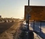 Дорожный знак, который устроил автоподставу на Ордынской трассе