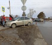 Четыре авто повреждены в результате двух утренних ДТП в Бердске