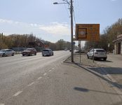 Пробки из-за строительства ливнёвки ежедневно возникают на трассе Р-256 в Бердске