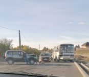 Дачный автобус с пассажирами попал в ДТП на отремонтированной по нацпроекту БКАД дороги на водозабор в Бердске