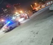 В Бердске попал в ДТП патрульный автомобиль ДПС
