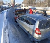Лобовое столкновение на трассе в Бердске обошлось без пострадавших