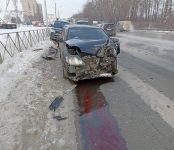 Жёсткое ДТП из трёх «тойот» произошло на трассе в Бердске