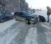 Первая авария с пострадавшими произошла в Бердске 2 января