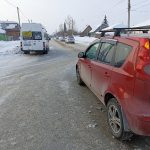 Междугородняя маршрутка протаранила легковушку в Бердске