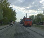В Бердске приступили к ремонту участка дороги на улице Боровой