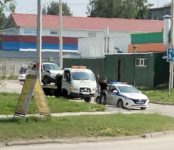 Пьяного мужчину на Honda CRV задержали сотрудники ГИБДД Бердска