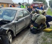 Двое пострадали в утреннем тройном ДТП в Бердске