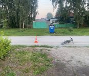 В Бердске разыскивают мотоциклиста, который сбил несовершеннолетнего велосипедиста