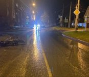 17-летний мотоциклист на «Kawasaki» опрокинулся на дороге в Бердске